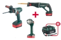 Metabo BS 18 LTX Impuls fr-Csavaroz + ASE 18 LTX Kardfrsz + UL A LMPA